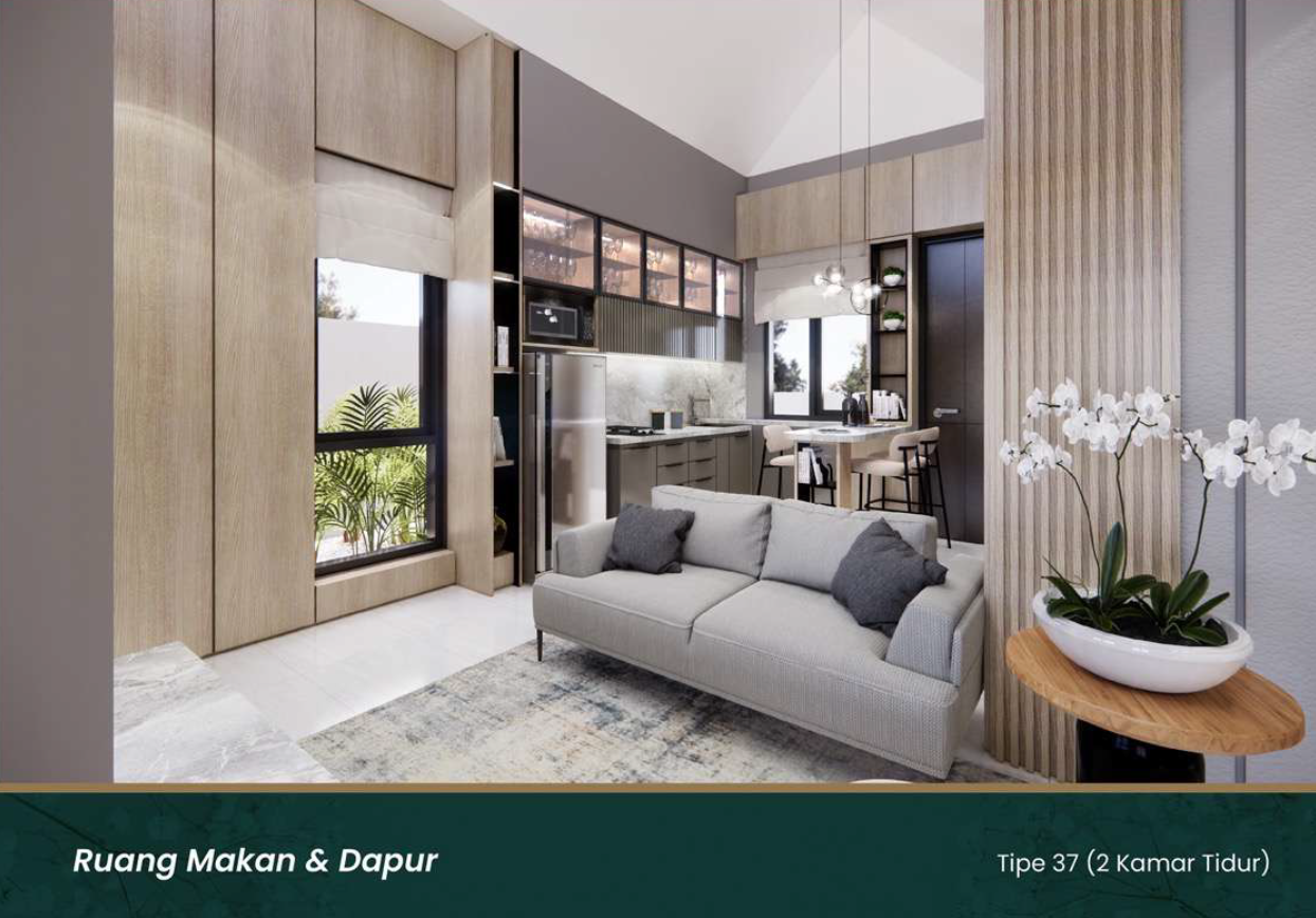 Cluster Premium rumah kota podomoro tenjo cluster edelweiss rumah 600 jutaan