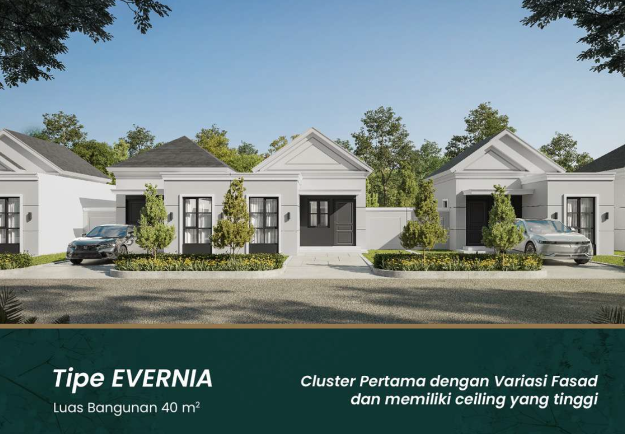 Cluster Premium rumah kota podomoro tenjo cluster edelweiss rumah 600 jutaan