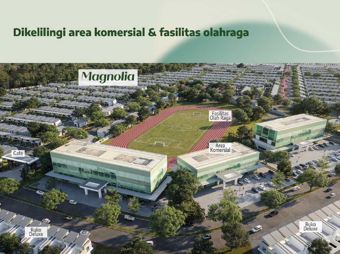 rumah 200 jutaan di tangerang cluster magnolia rumah kota podomoro tenjo jual rumah tangerang